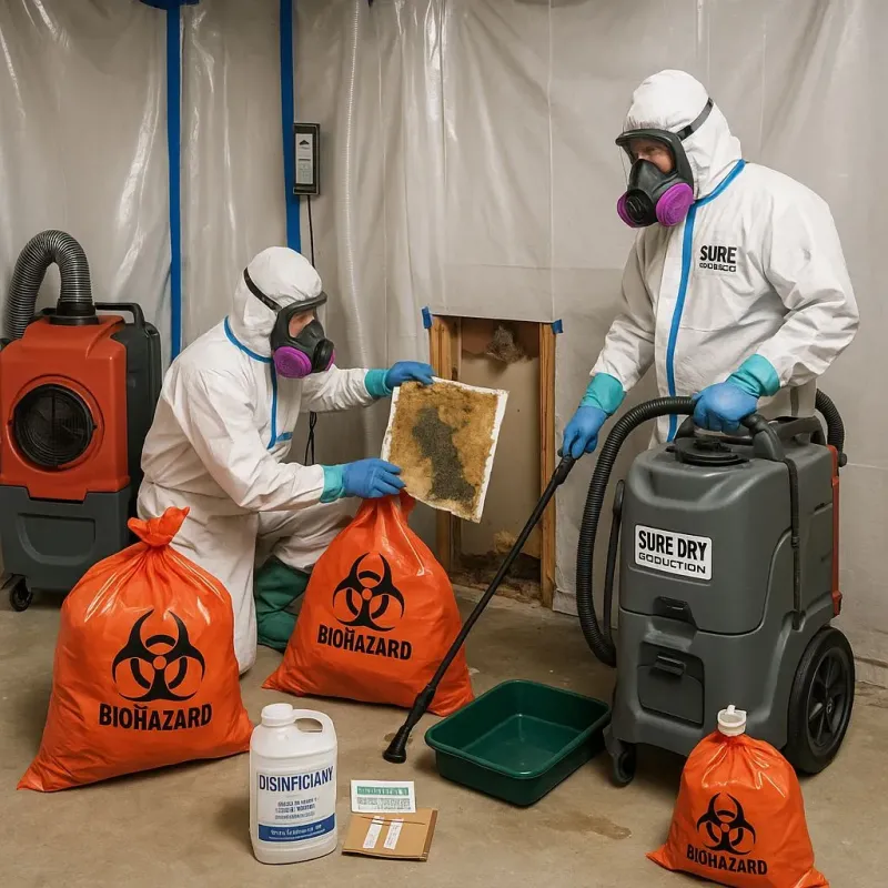 Contaminated Water Handling Protocols process in Lee County, IL