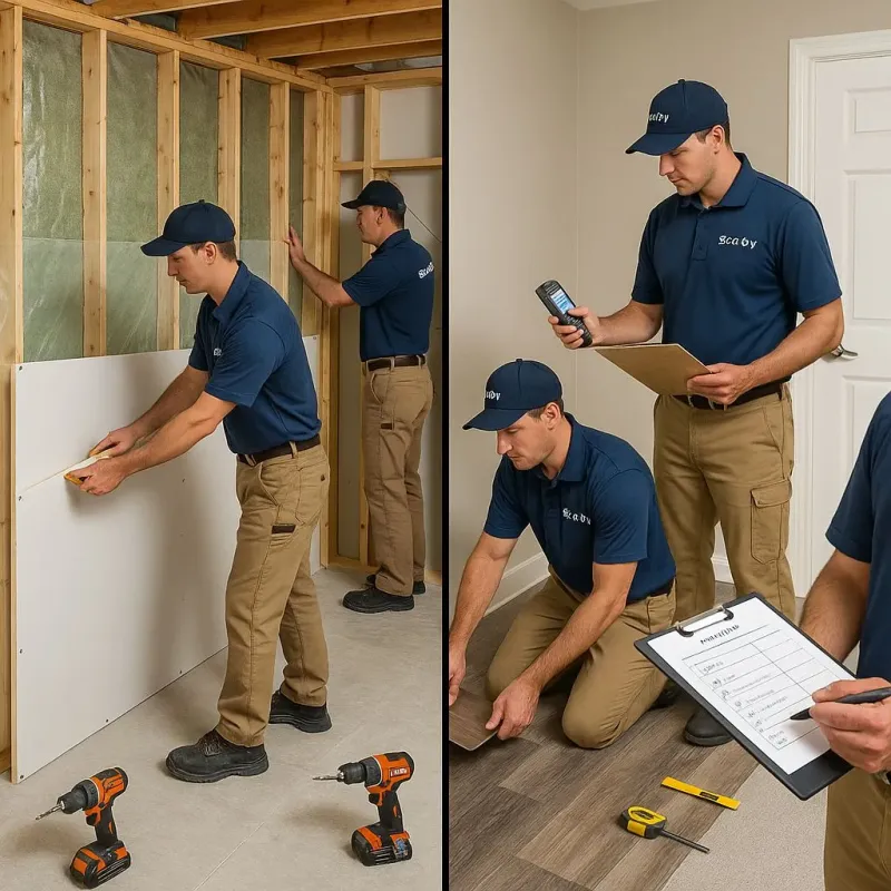 Repairs and Reconstruction process in Lee County, IL